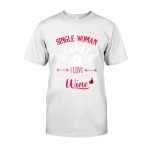 I'm A Simple Woman I Love Bowling And Wine Classic T-Shirt